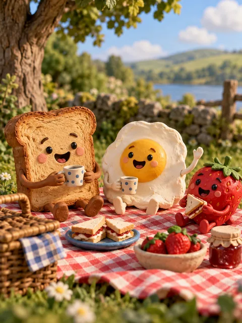 Clay Breakfast Friends