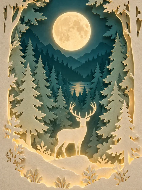 Paper-Cut Forest